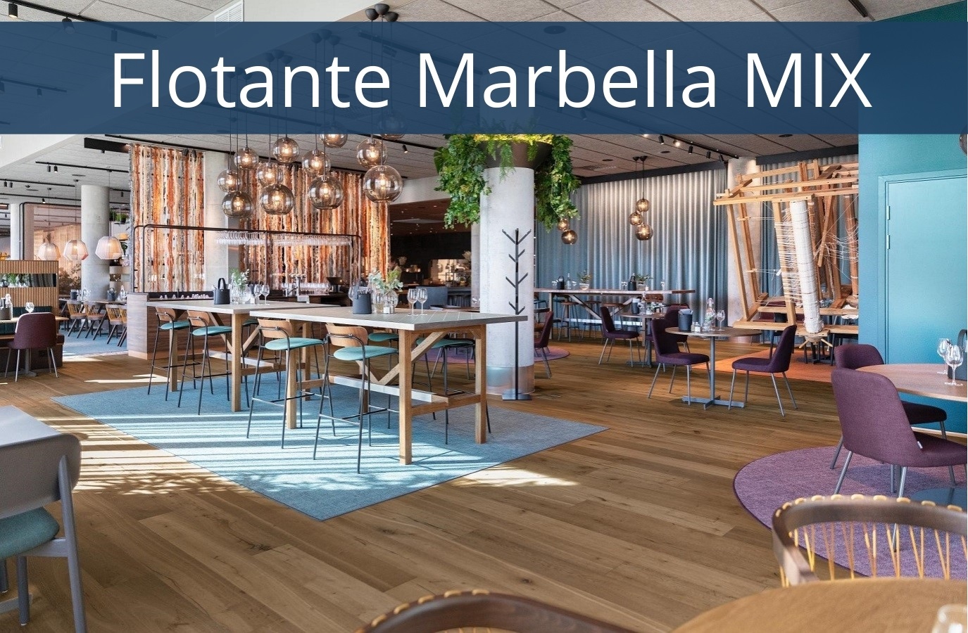 Colección Marbella Mix Flotante Roble 1 lama
