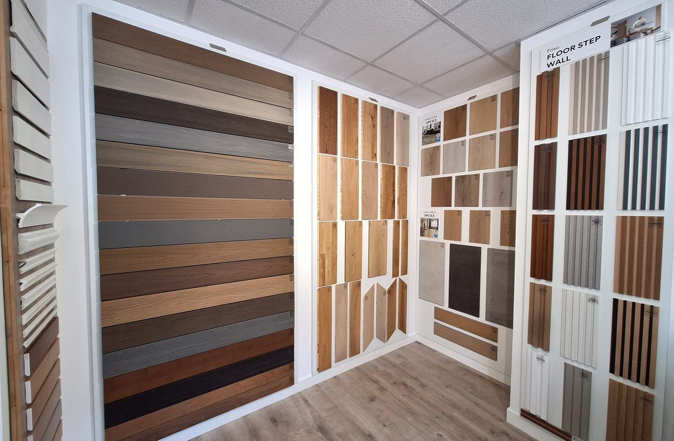 Exposición Parquetone-Más Madera Suelo laminado Más Madera Barcelona